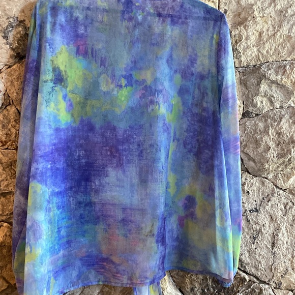 NWT button front blouse - Sz XL - Picture 4 of 5